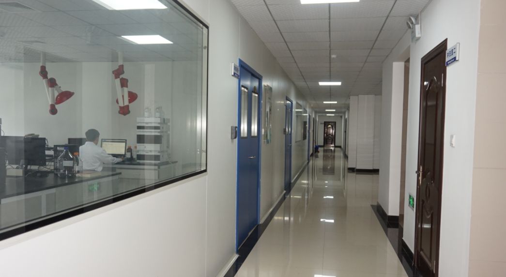 Laboratory corridor